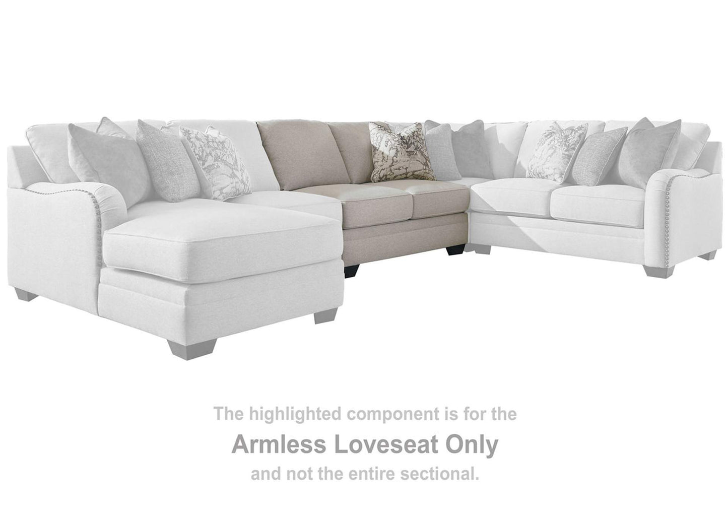 Dellara 3-Piece Sectional with Chaise