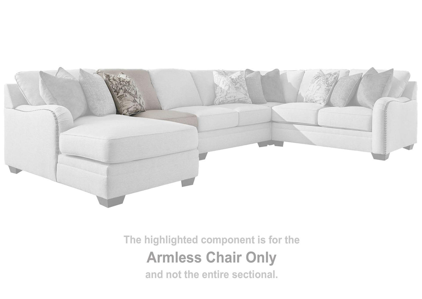 Dellara 5-Piece Sectional with Chaise