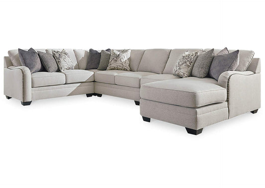 Dellara 4-Piece Sectional with Chaise