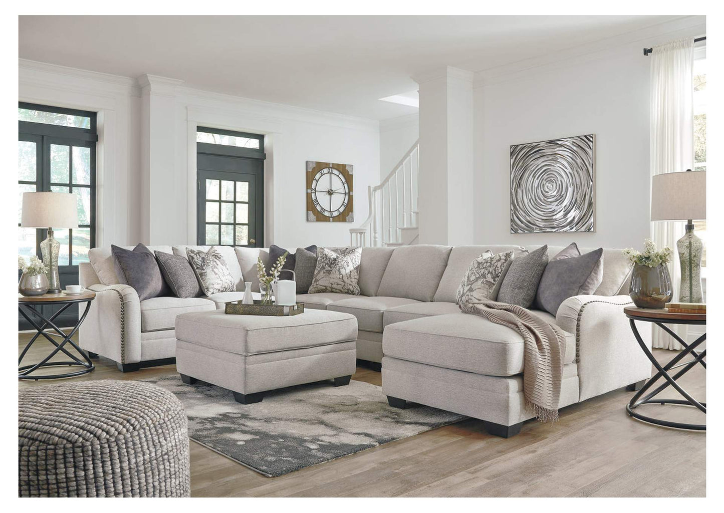 Dellara 5-Piece Sectional with Chaise