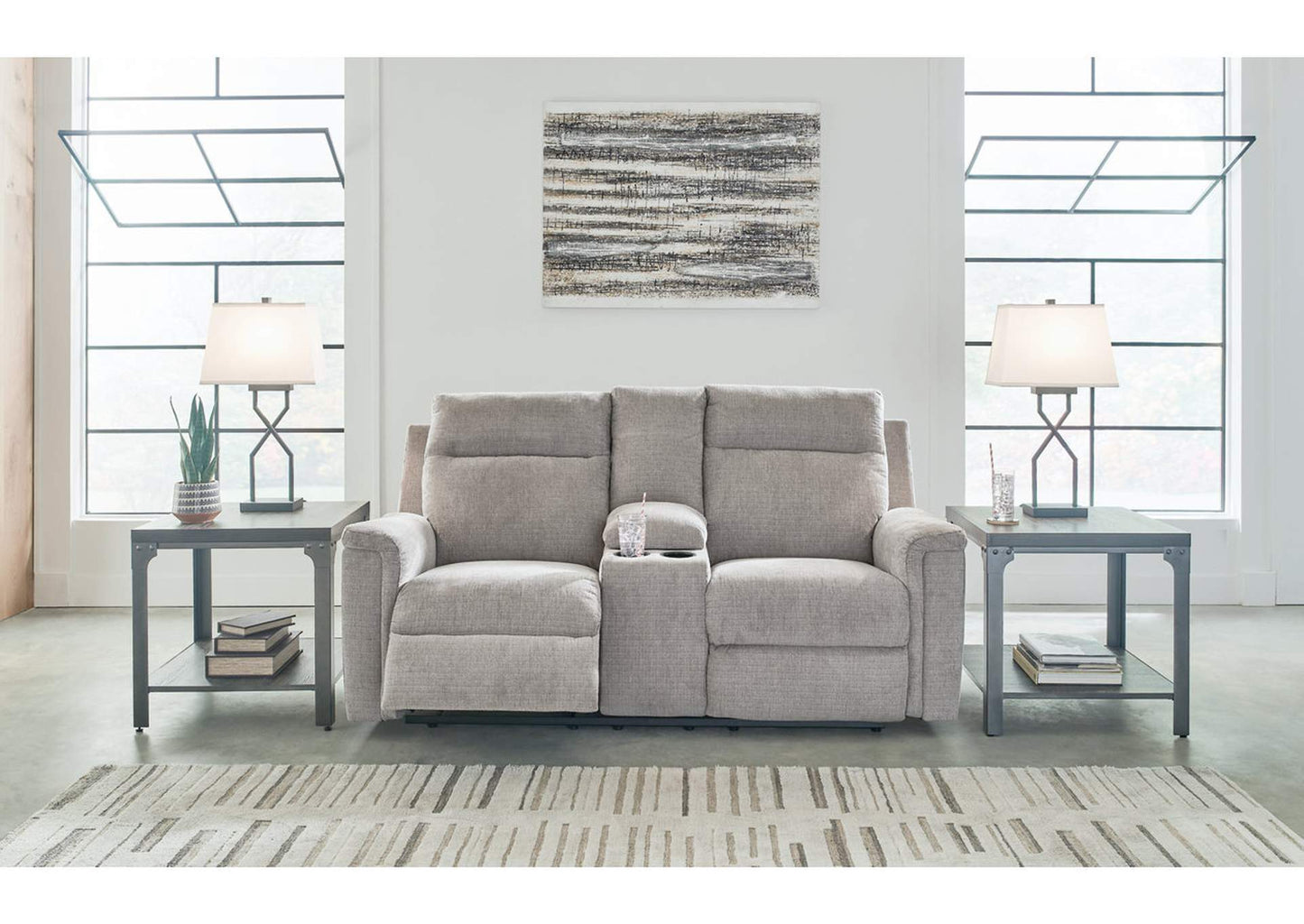 Barnsana Power Sofa, Loveseat and Recliner