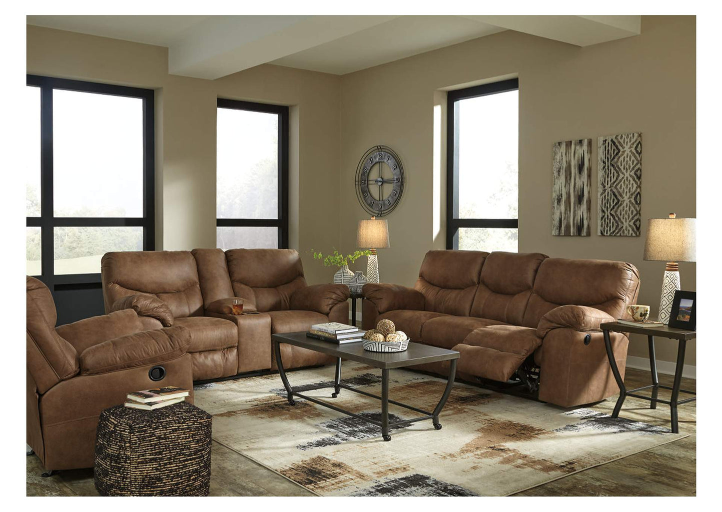 Boxberg Reclining Sofa, Loveseat and Recliner Set