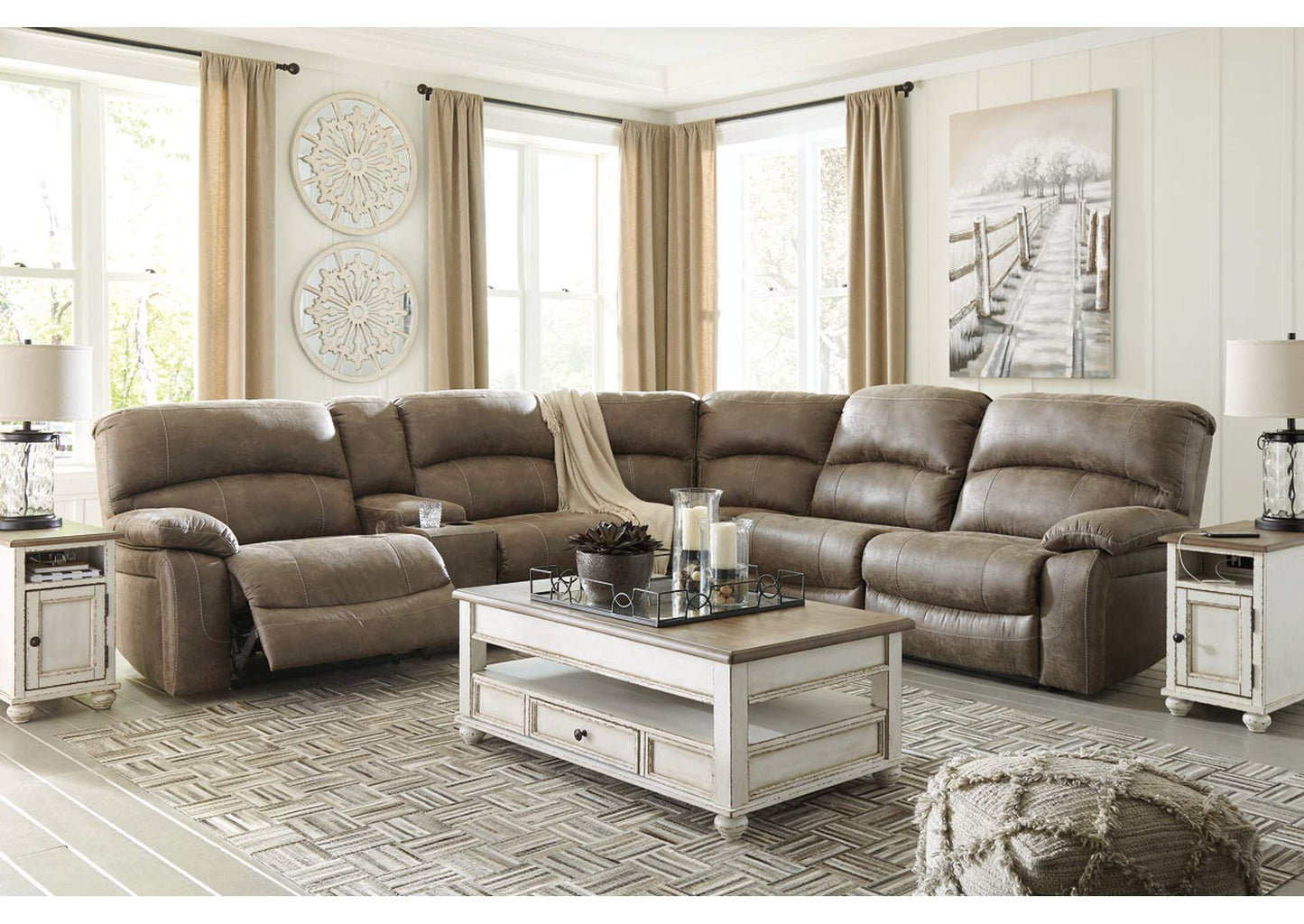 Segburg 4-Piece Power Reclining Sectional