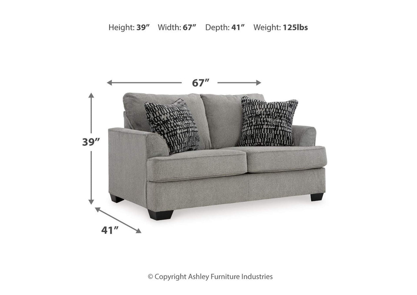 Deakin Loveseat