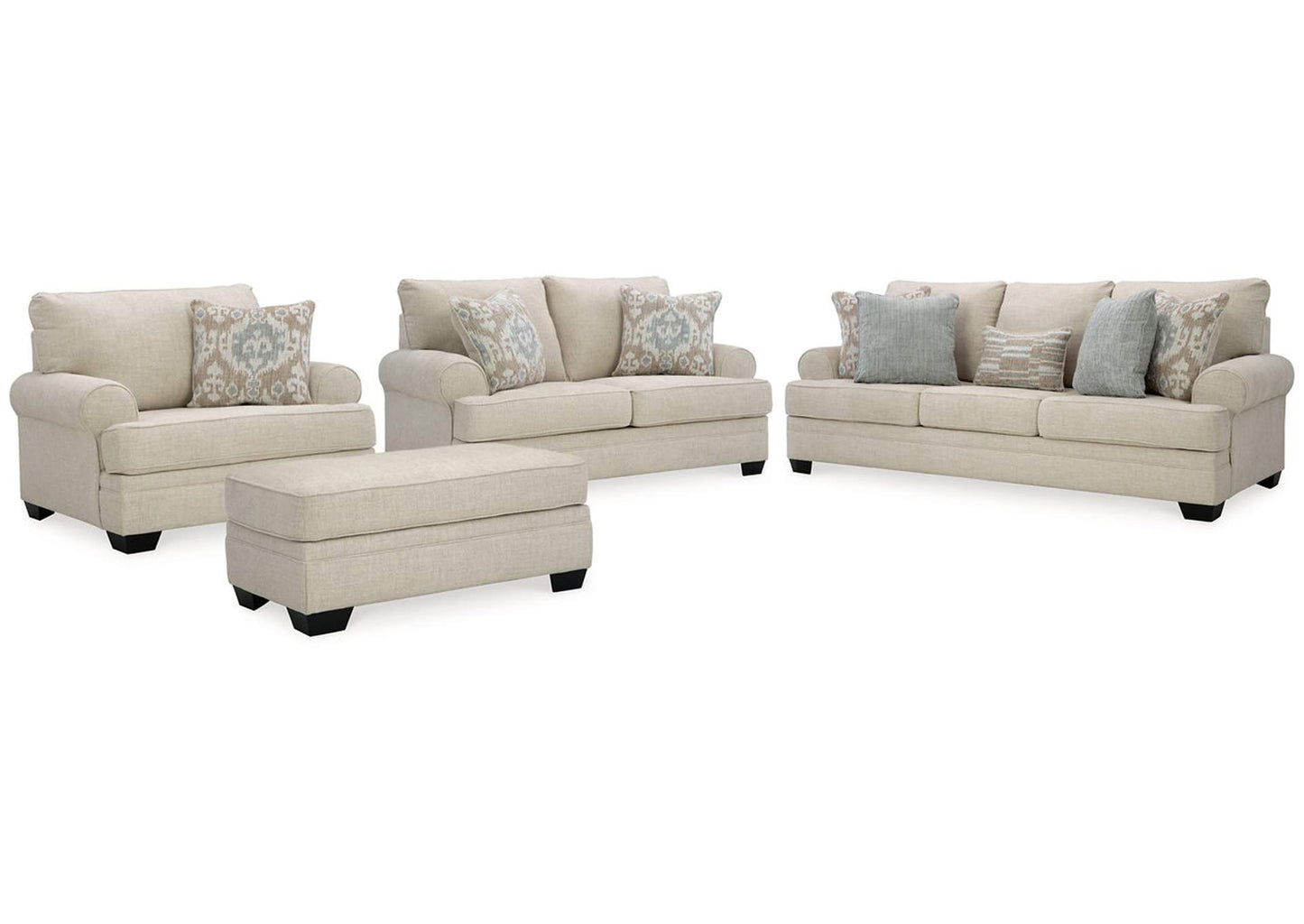 Rilynn Sofa, Loveseat, Chair and Ottoman