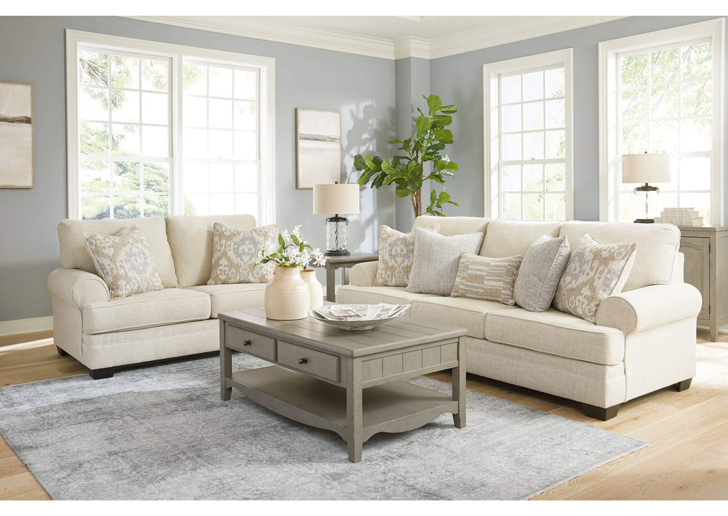 Rilynn Sofa and Loveseat