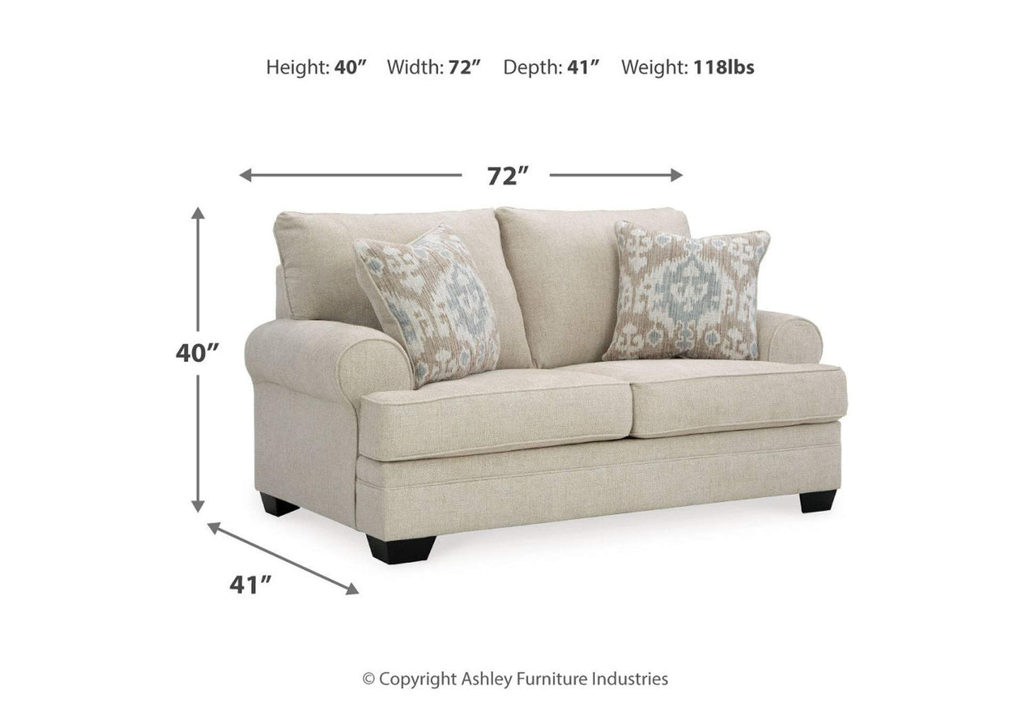 Rilynn Sofa, Loveseat, Chair and Ottoman