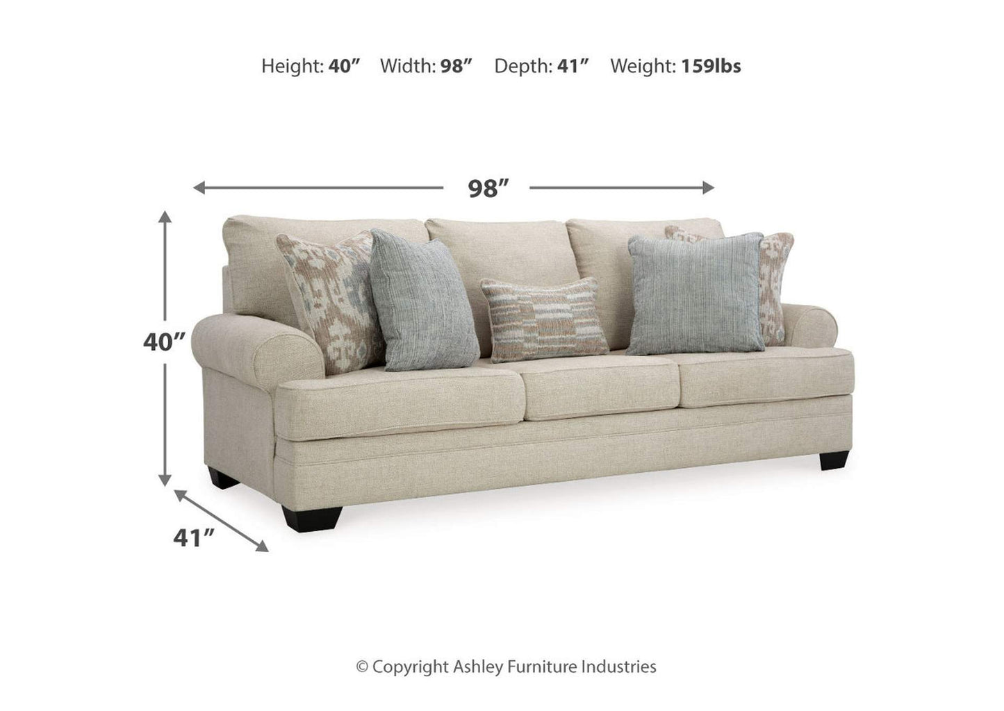 Rilynn Sofa, Loveseat, Chair and Ottoman