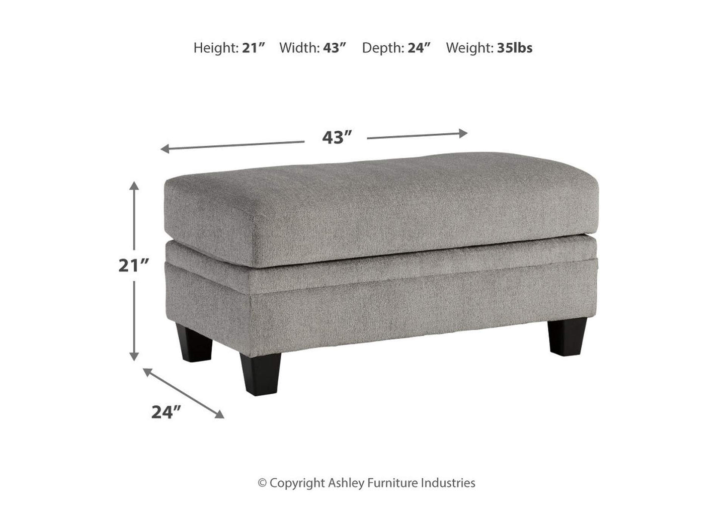 Davinca Sofa, Loveseat, Chair and Ottoman