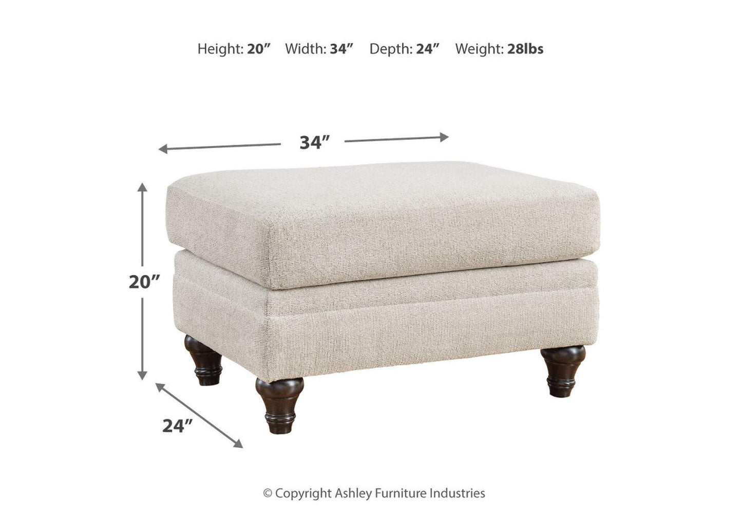 Valerani Sofa, Loveseat, Chair and Ottoman