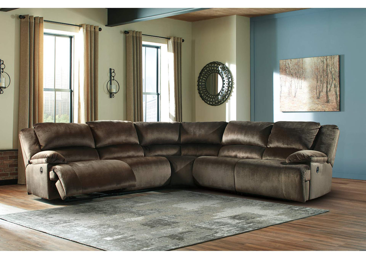 Clonmel 5-Piece Reclining Sectional