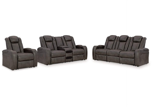 Fyne-Dyme Power Sofa, Loveseat and Recliner