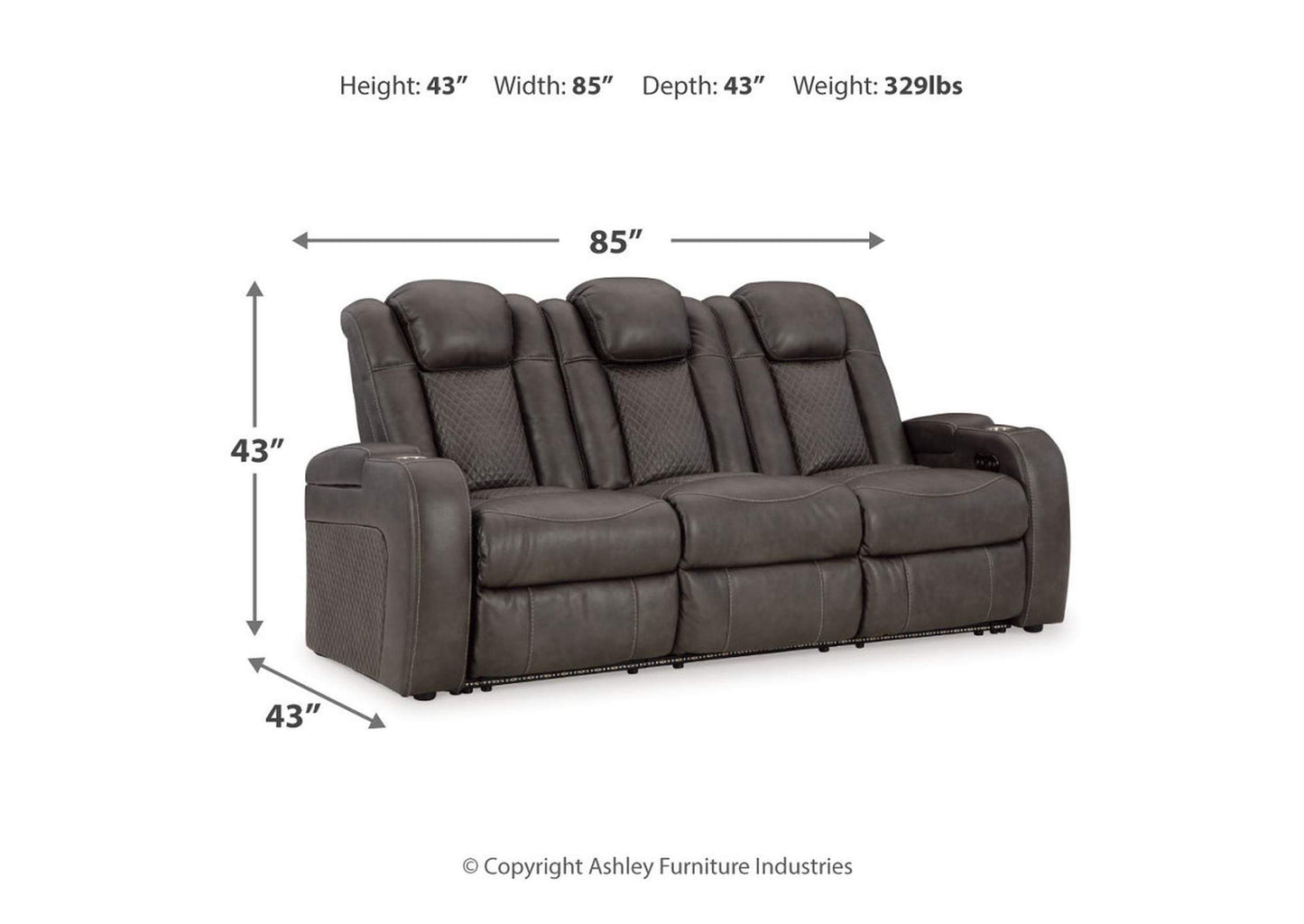 Fyne-Dyme Power Reclining Sofa