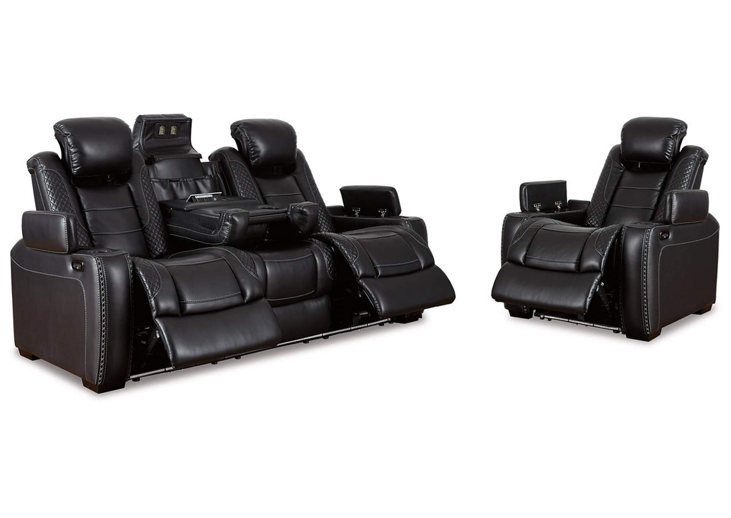 Party Time Power Sofa and Recliner