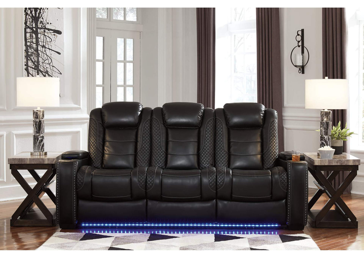 Party Time Power Sofa and Recliner