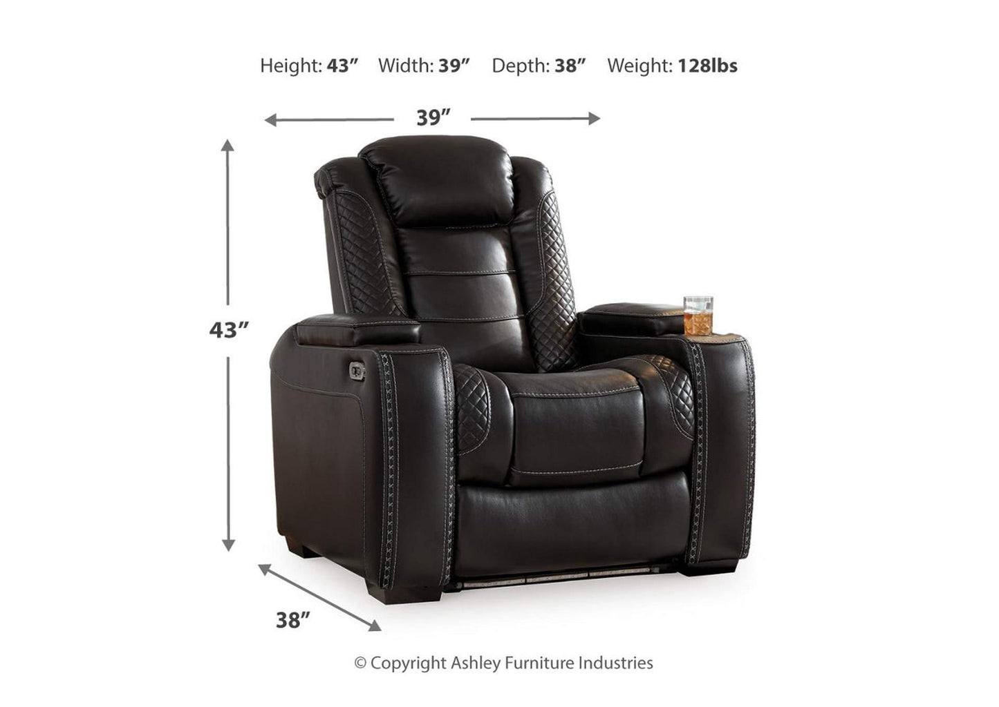 Party Time Power Sofa and Recliner