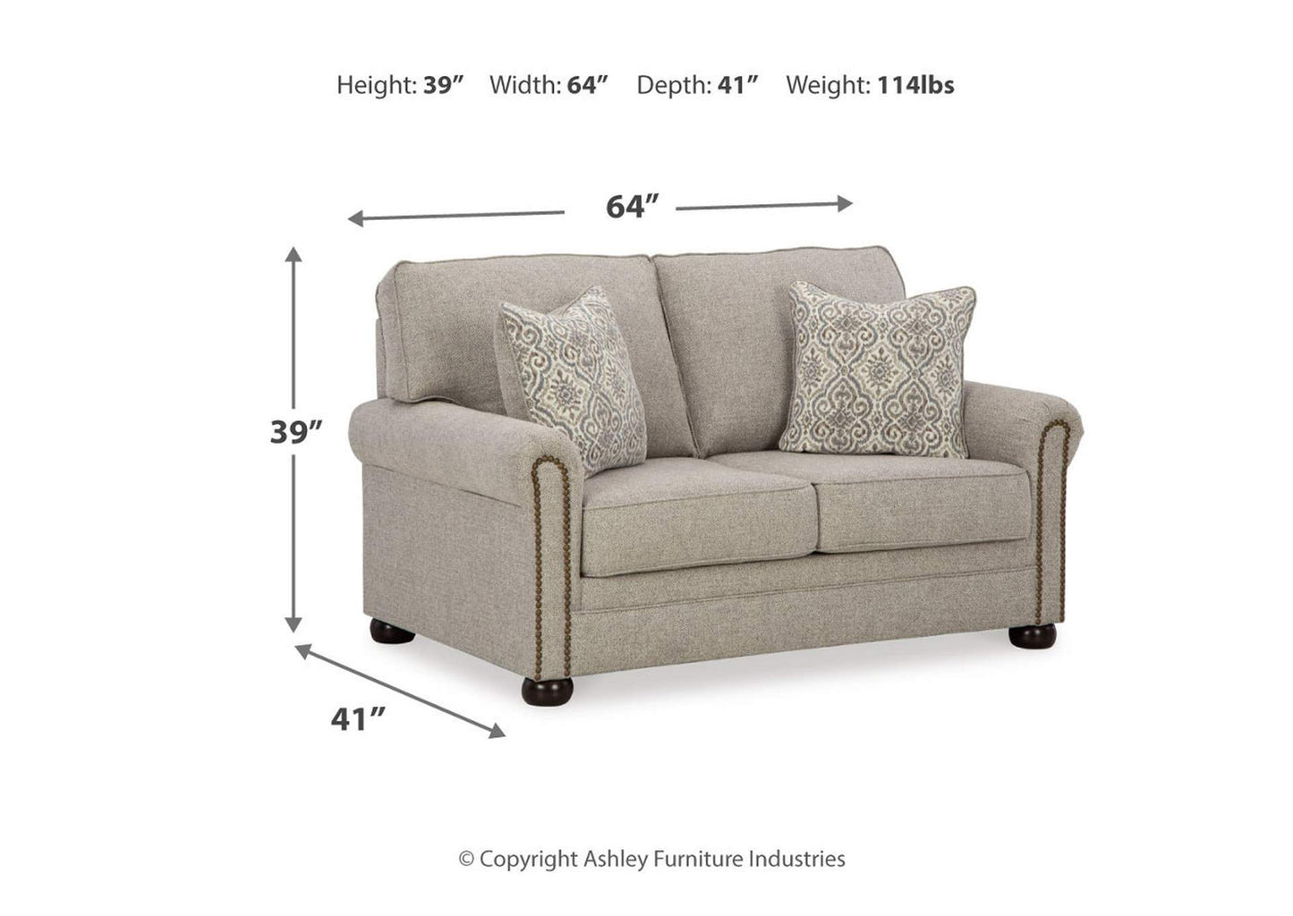 Gaelon Loveseat