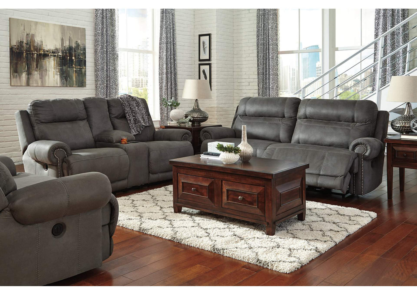 Austere Oversized Recliner