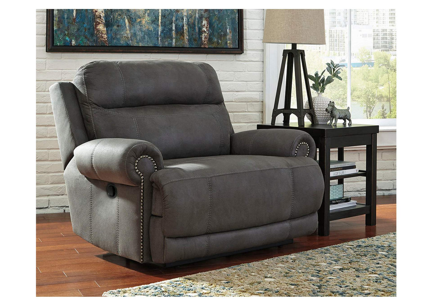 Austere Oversized Recliner