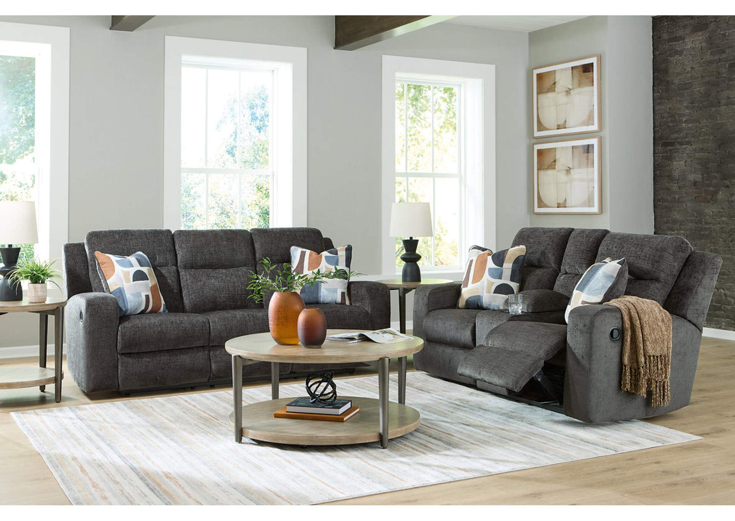 Kanlow Sofa and Loveseat