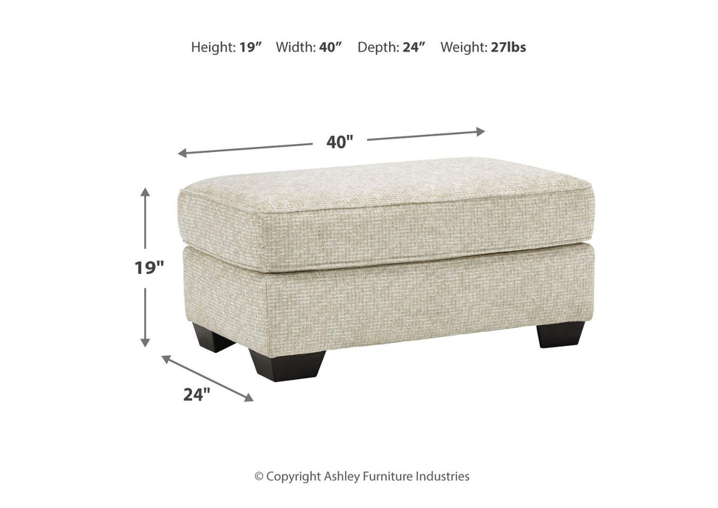 Haisley Ottoman