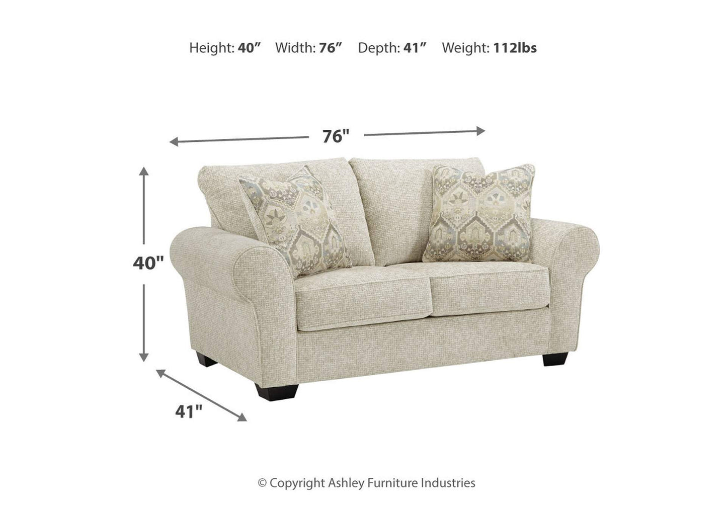 Haisley Loveseat