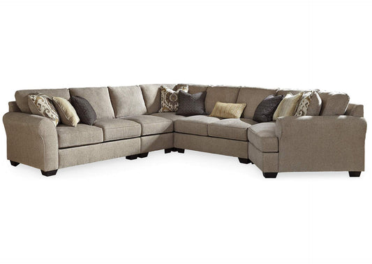 Pantomine 5-Piece Sectional with Cuddler