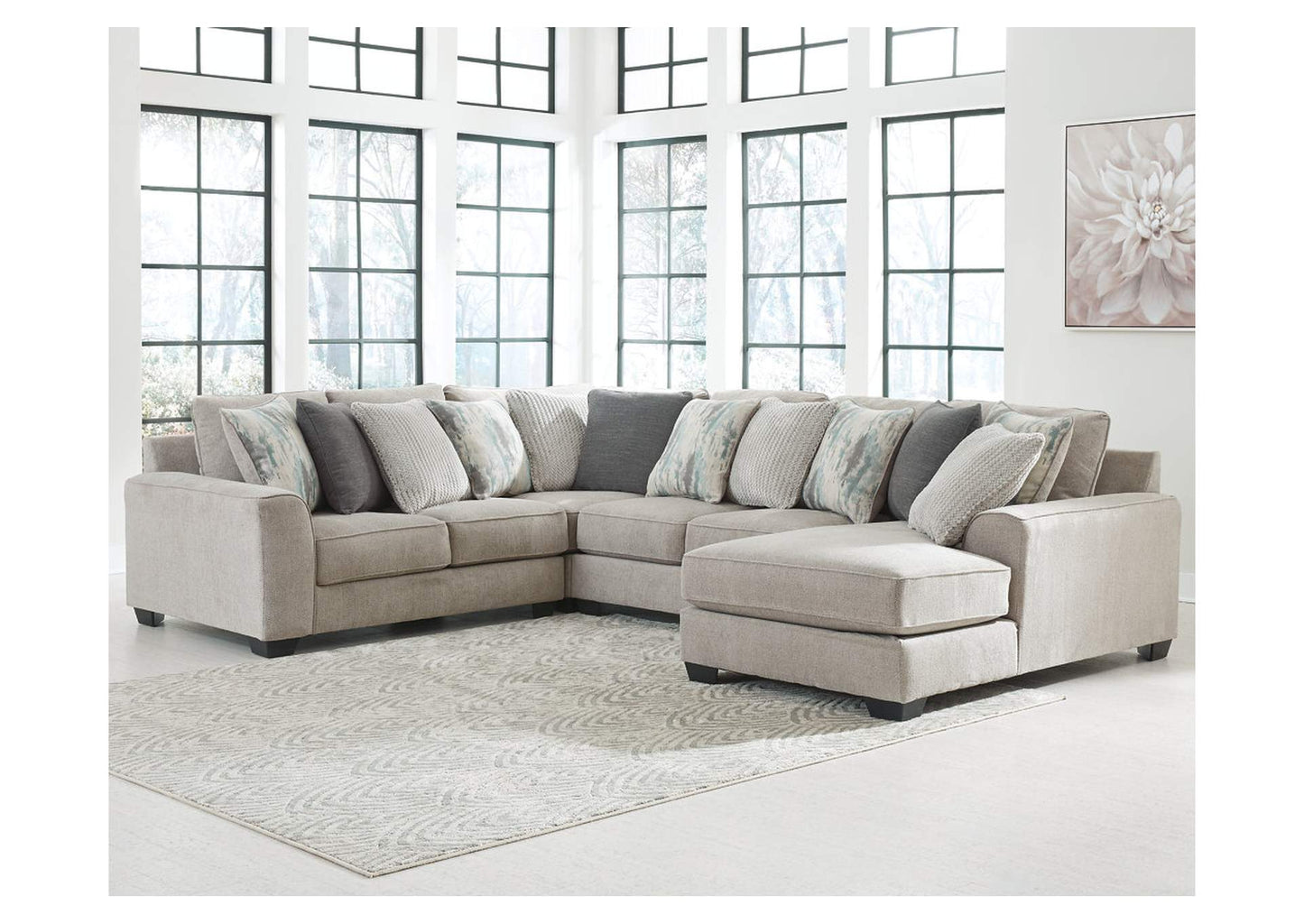 Ardsley 4-Piece Sectional with Chaise