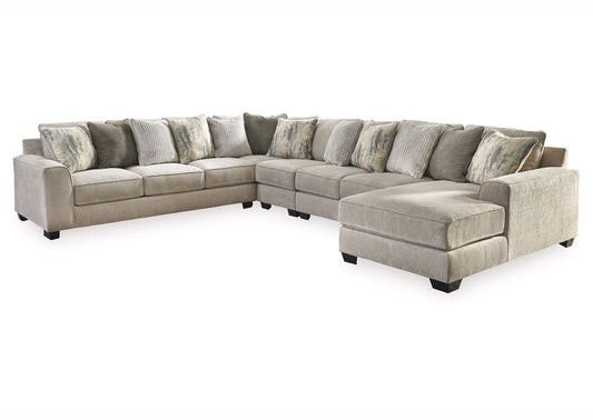 Ardsley 5-Piece Sectional with Chaise