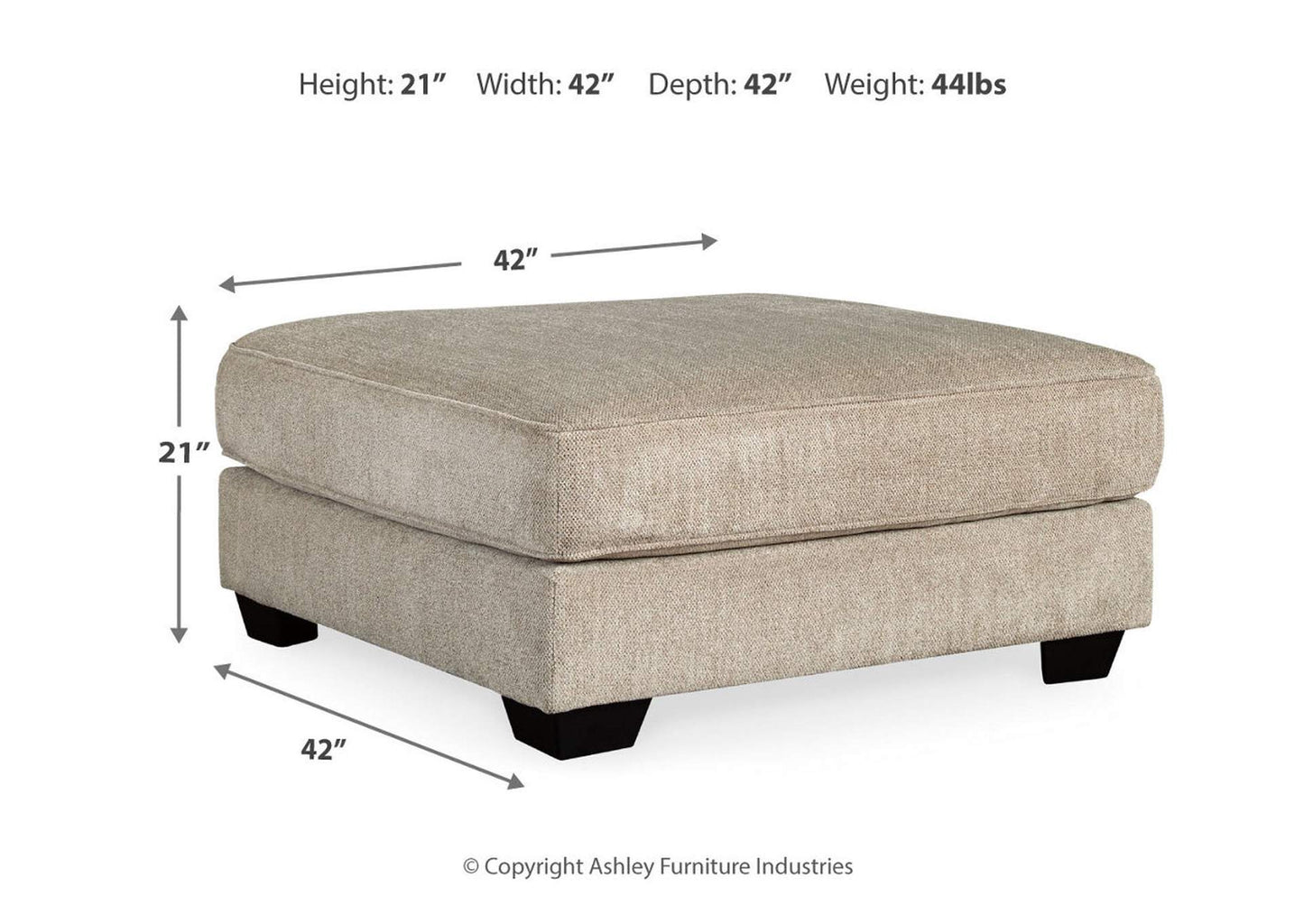 Ardsley Oversized Ottoman