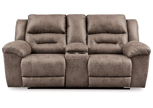 Stoneland Power Reclining Loveseat with Console