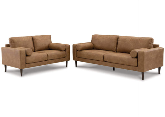 Telora Sofa and Loveseat