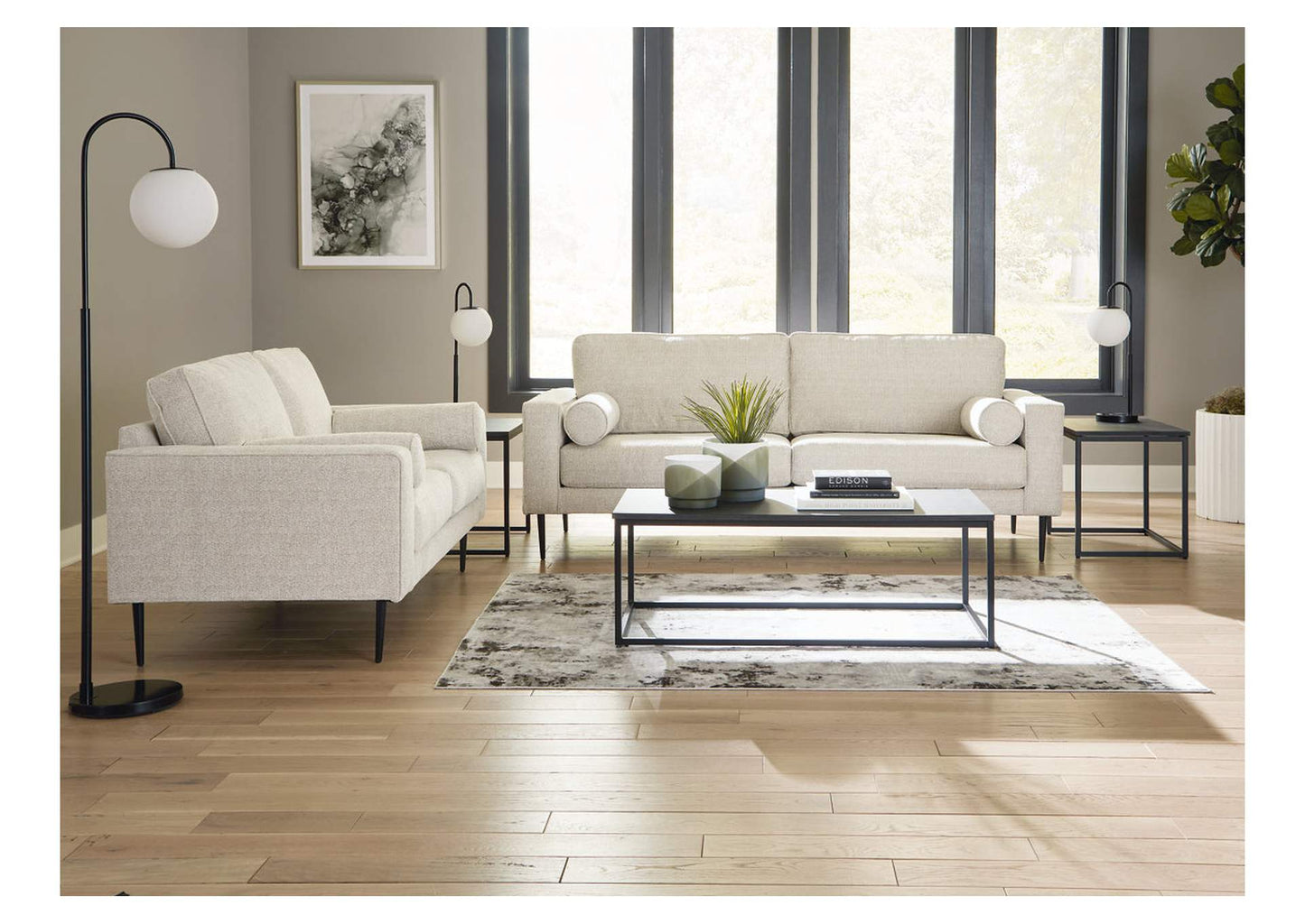 Hazela Sofa and Loveseat