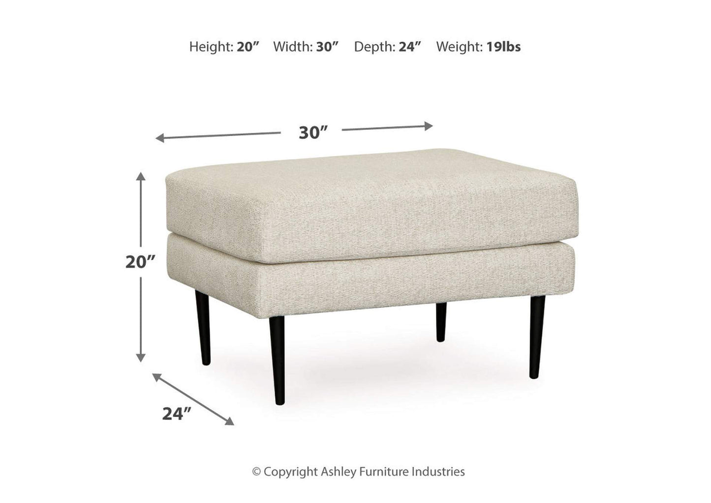 Hazela Sofa, Loveseat, Chair and Ottoman