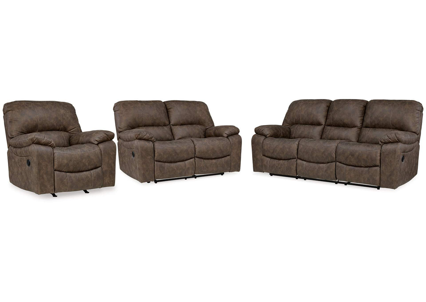 Kilmartin Sofa, Loveseat and Recliner