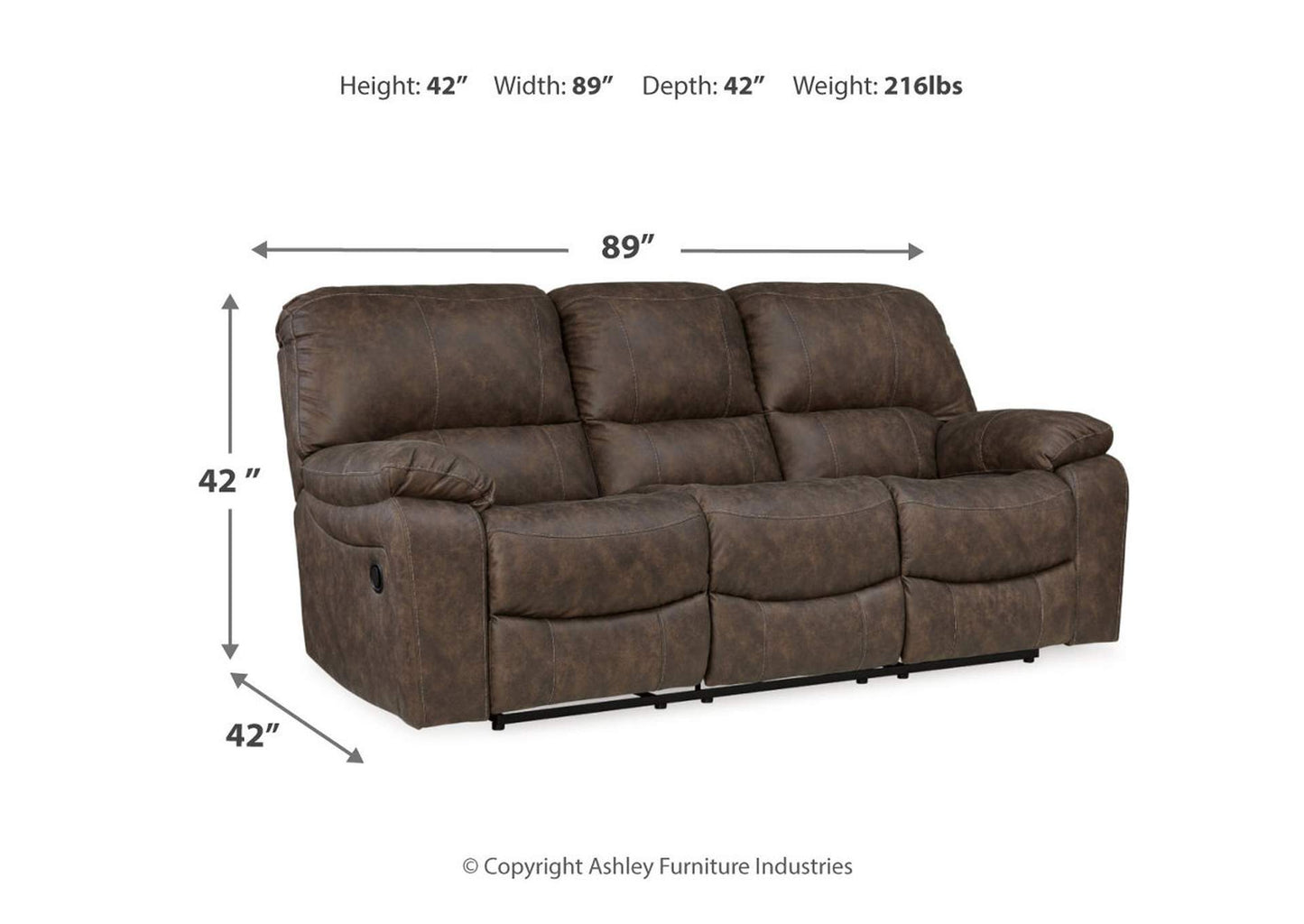 Kilmartin Sofa, Loveseat and Recliner