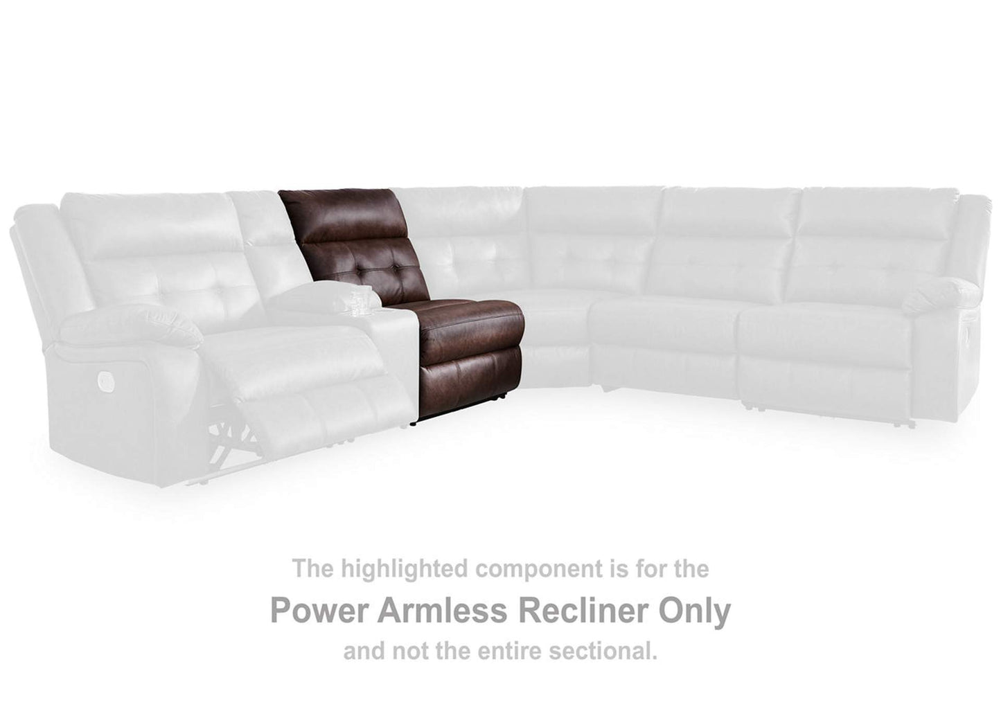 Punch Up 4-Piece Power Reclining Sectional