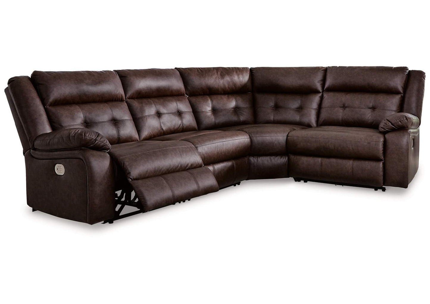 Punch Up 4-Piece Power Reclining Sectional