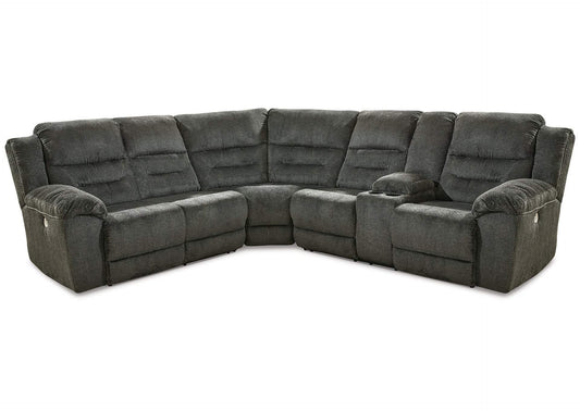 Nettington 3-Piece Power Reclining Sectional