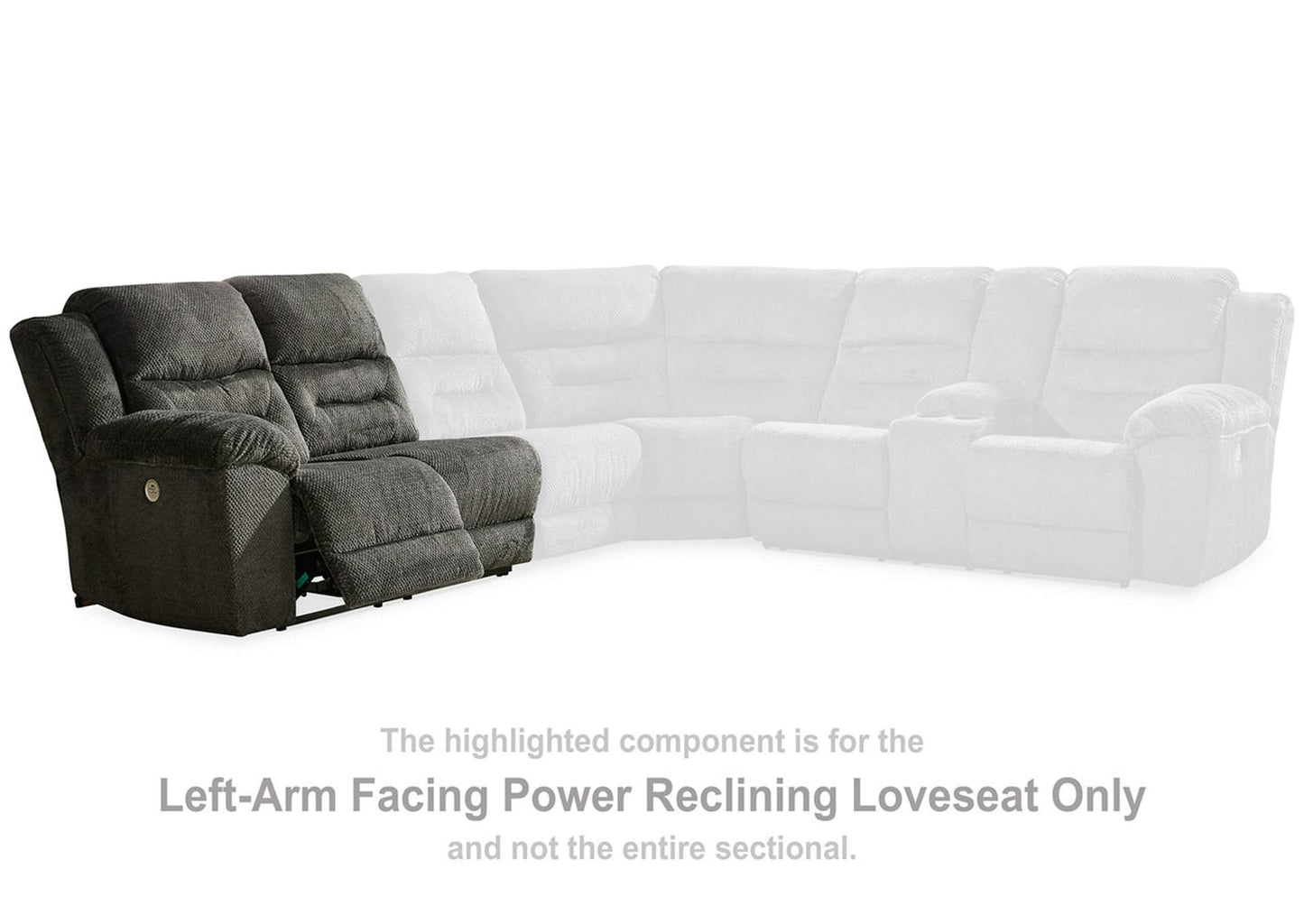 Nettington 3-Piece Power Reclining Sectional