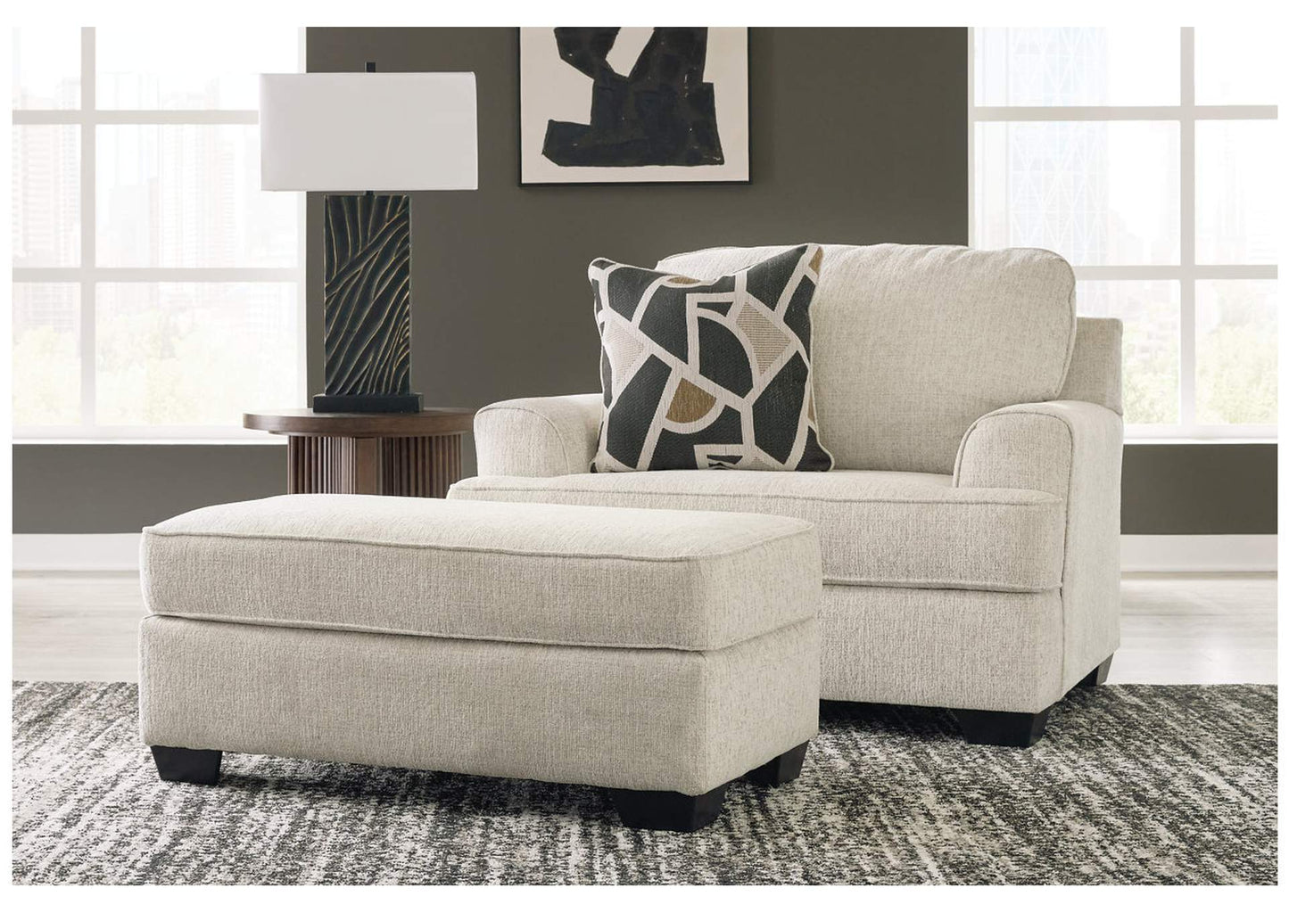 Heartcort Sofa, Loveseat, Chair and Ottoman