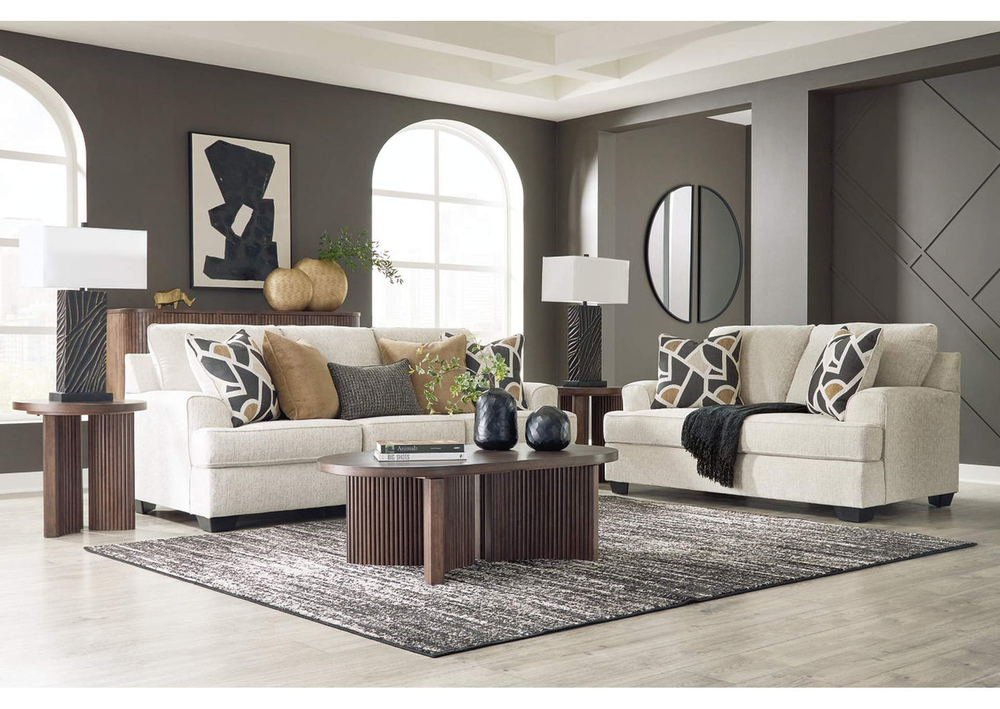 Heartcort Sofa and Loveseat