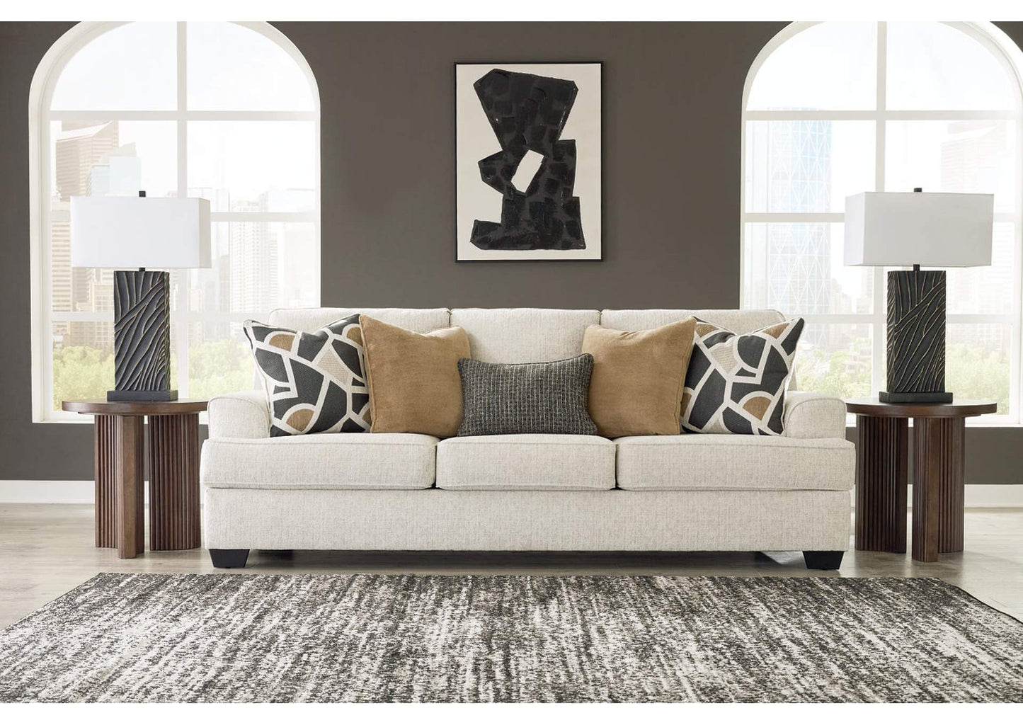 Heartcort Sofa, Loveseat, Chair and Ottoman