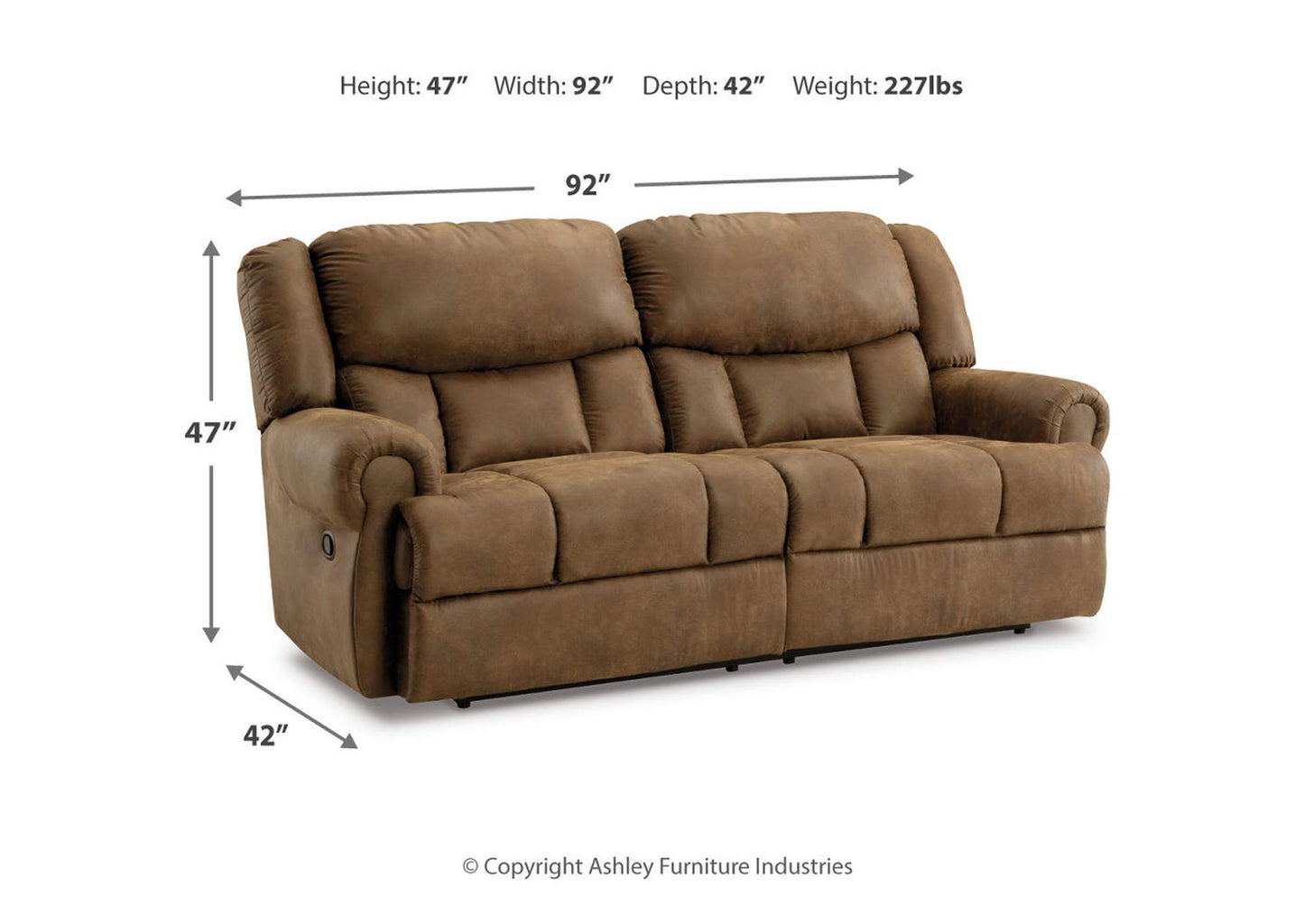 Boothbay Sofa, Loveseat and Recliner