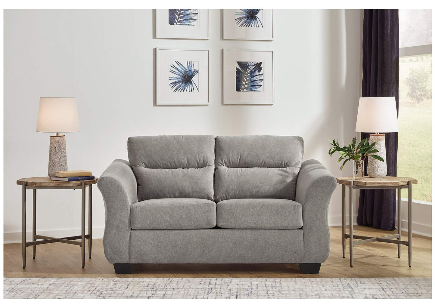 Miravel Sofa and Loveseat