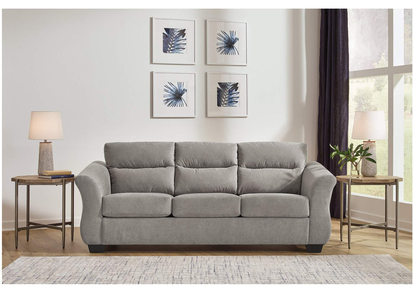 Miravel Sofa and Loveseat