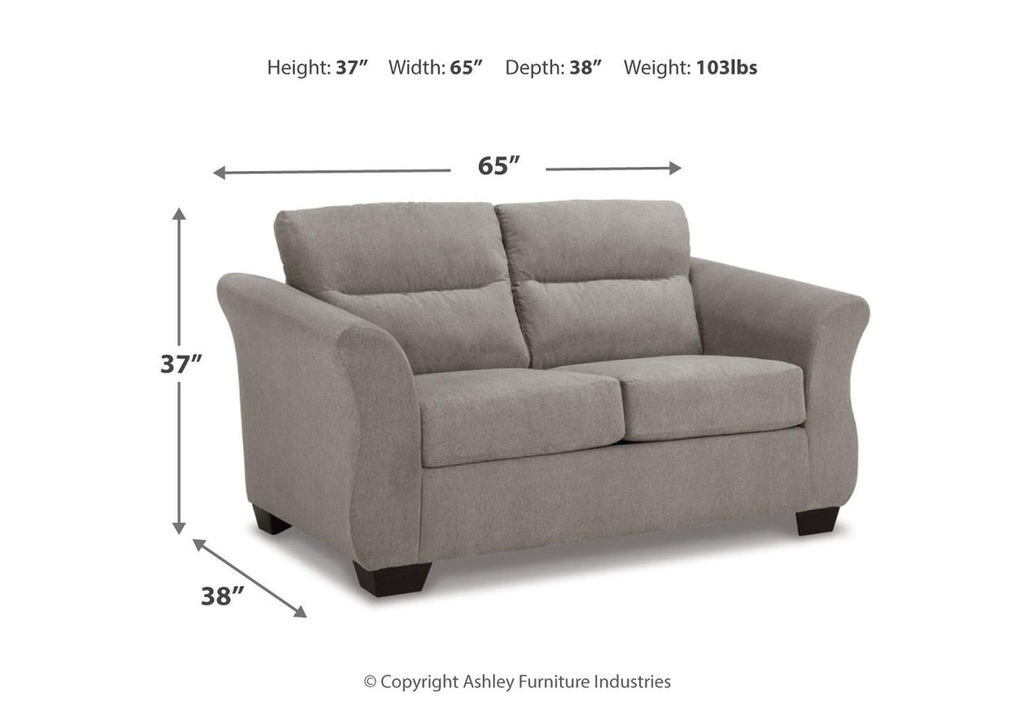 Miravel Sofa, Loveseat and Recliner