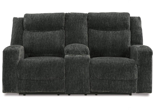 Martinglenn Power Reclining Loveseat with Console