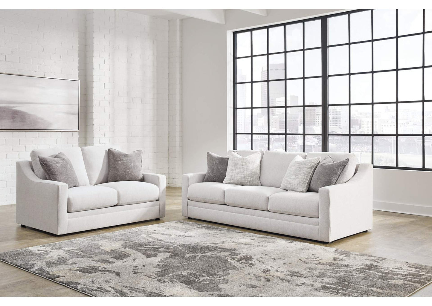 Maitelynn Sofa, Loveseat, Chair and Ottoman