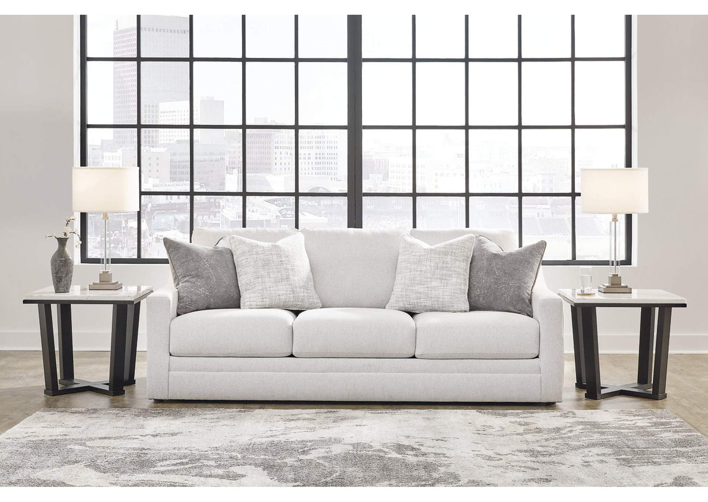 Maitelynn Sofa, Loveseat, Chair and Ottoman